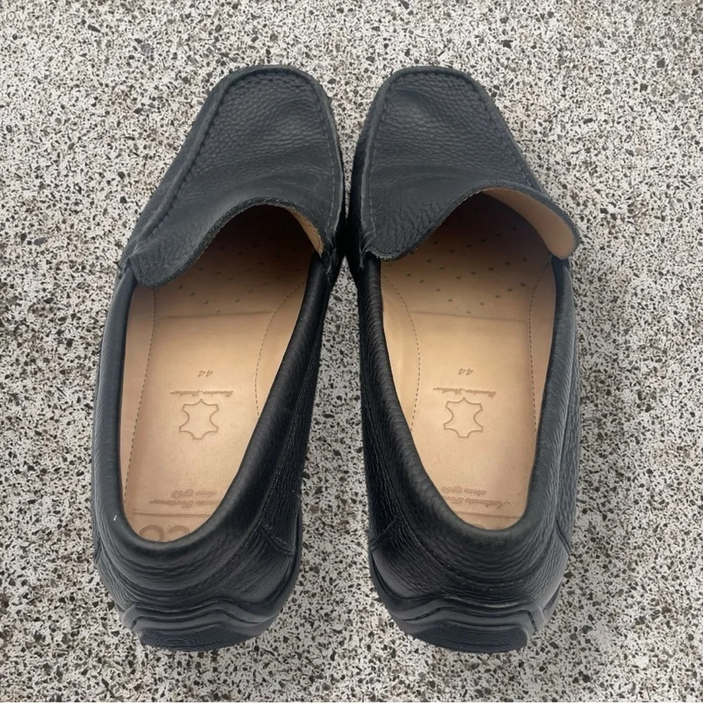 ECCO Men's Black Driving Loafers
